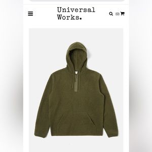 NWT Universal Works Beach Hoodie